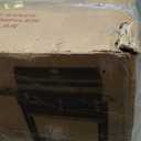 Royal Gourmet CD1824M 24-Inch Charcoal Grill, BBQ Smoker with Handle and Folding Table, Perfect for Outdoor Patio, Garden and Backyard Grilling, Black, Medium