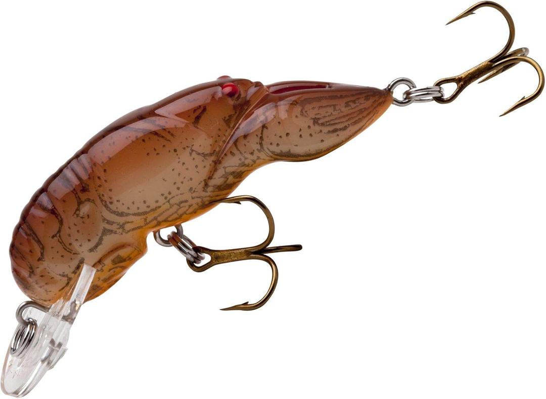 Rebel Lures Original Realistic Crawfish Crankbait Fishing Lure (Wee (5-7 ft Depth), Cajun Crawdad)