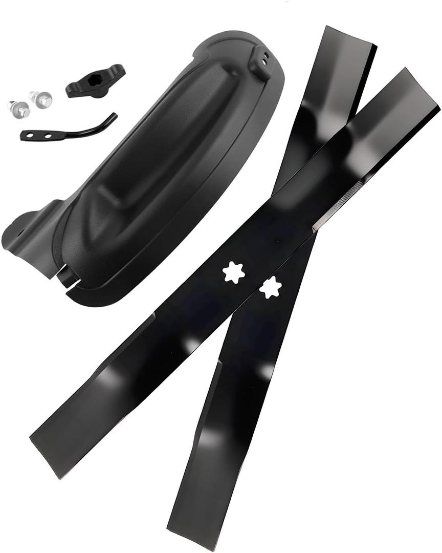 HQPASFY 19B30005100 Mulching Kit, 6-Point Star Shape, Replaces 19A30005100 | Fits 46" Deck CubCadet Ultima Series ZTX4-60, ZTX5-60, ZTX6-60, XT1 and XT2, Series 1000 and RZT Models Lawn Mowers