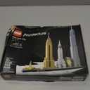 LEGO Architecture New York City Model Kit - Bedroom or Office Decor for Kids & Adults, Ages 12+ - Building Blocks to Display - NYC Gift & Souvenir Ideas - 21028