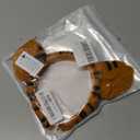 Edoneery Reindeer Antlers Headband for Women, Christmas Furry Deer Antlers Animal Ears Hairband for Cosplay Party Costume