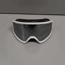 Ski/Snowboard Goggles for Men Women, OTG Snow Goggles Anti Fog 100% UV Protection Snowboarding Goggles (White)