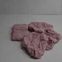 Yikko Chair Seat Covers, High-Density Check Jacquard Ekedalen Seat Covers for Dining Kitchen Restaurant Banquet, Stretch Removable Washable Chair Seat Cushion Protector (6, Pink)