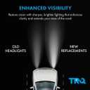 TRQ Right Headlight Assembly Passenger Side KI2503155