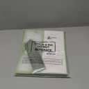 Aliceset 12 Pcs Clear Plastic Gift Bags with Die Cut Handles Reusable Gift Wrapping Bag with Ribbon for Wedding Graduation Bridal Shower Baby Shower, 12 x 10 x 5''(Sage Green)