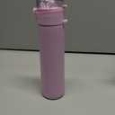 9oz Small Water Bottles with Straw, Mini Water Bottle with One-Hand Open Design, Leak-Proof Locking Lid for Hot&Cold Drinks, Small Travel Water Bottle - 100% Leakproof for School, Travel...(Lilac)