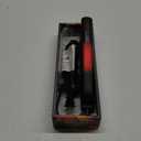 CHI Lava Ceramic Hairstyling Flat Iron | 1" Volcanic Lava Ceramic Floating Plates | Smooth Glide helps prevent damage | Analog On/Off Switch | Black/Red