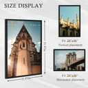 20x30 Poster Frame 2 Pack, 20 x 30 Picture Frame for Posters and Art Prints, Horizontal or Vertical Wall Mounting
