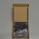 #6-32 x 1-1/4" Pan Head Machine Screws Black, Phillips Drive, 304 Stainless Steel 18-8, Black Oxide Coated Finish, Corrosion Resistant Round Head Machine Screws, Full Thread, Coarse Thread, 100 PCS