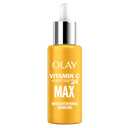 Olay Vitamin C Max Brightening Face Serum, Vitamin C Face Serum with Peptides, Brightening Face Serum for Radiance, Even Tone, Antioxidant Facial Serum for Glowing Skin, 1.3 Fl Oz