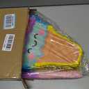 Poen 21 Inch Large Ice Cream Piñata, Multicolor Dessert Cone Shaped Piñata for Birthday Party Decoration