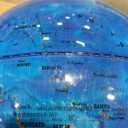 Interactive World Globe for Adults - Large 13 Inch Globe with Stand - Earth Globe with Illuminated Constellations Light Up at Night - Geographic Map for Kids - Educational Learning Gift - Compass to navigate it!