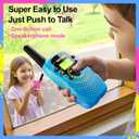 Walkie Talkies for Kids Games Outdoor Toys for 3-12 Year Old Boys Girls, 3 Miles Long Range Walkie Talkie to Camping Hiking, 4 Year Old Girl Birthday Gifts for 3 4 5 6 7 8 9 Year Old Boy Girl Gift