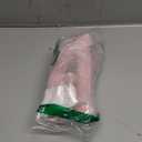 Soft Leather No Pull Dog Harness - Adjustable Step in Dog Harness with Rose Gold Heavy Duty Metal Buckle, Freedom Nylon Dog Halter Vests for Small Medium Large Dogs Easy Walking Training (Pink,L) 