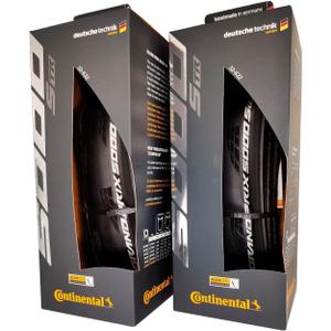 Continental Grand Prix 5000 S TR 700x32 Black - Tubeless Ready - Pack of 2 Tires