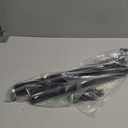 Height Adjustable 35mm Speaker Pole Mount for Subwoofer Extend to 36"- 44" - Heavy-Duty Speaker Poles for Subwoofers Fits 35mm Mounting Holes Subwoofer Pole Mount Up to 121LBS, 1 Pack