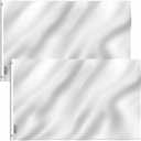 Anley Pack of 2 Fly Breeze 3x5 Foot Solid White Flag - Vivid Color and Fade proof - Canvas Header and Double Stitched - Plain White Flags Polyester with Brass Grommets 3 X 5 Ft