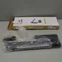 LED Desk Lamp with Dual Heads  5 Colour Modes & 10 Brightness Levels, Adjustable Reading Light for Home Office, Bedroom, Study, and Craft (Black, Includes Adapter)