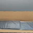Electric Fireplace Trim Kit for 36" W 21" H Fireplace Electric Inserts, Metal Construction Plates, Black-B09VYBWSQD