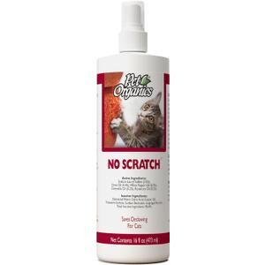 NaturVet Pet Organics No Scratch Spray for Cats - 16 Fl Oz