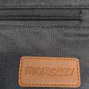 Momcozy Universal Stroller Organizer with Insulated Cup Holder Detachable Phone Bag & Shoulder Strap, Fits for Stroller like Uppababy, Baby Jogger, Britax, BOB, Umbrella and Pet Stroller (Black)