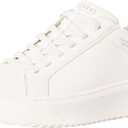 Skechers Men's Court Break-Double Vented Hands Freee Slip-ins Sneaker (14 Wide, White)