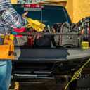 Cargo Bar for Pickup Truck Bed Expands from 40 to 70 in with 200 LB Bearing Capacity, Comes with 1 Cargo Net Organizer, 1 Divider Bar