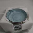 vancasso Bonita Pasta Bowls Set of 6, 50oz Large Salad Bowls for Kitchen, Stoneware Serving Bowls Dishwasher & Microwave Safe, Blue Bowl Set (Cool Color)