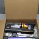 Cordless Vacuum Cleaner, 650W 55KPA 70Mins Vacuum Cleaners for Home, Stick Vacuum with 1.8L Cup, Anti-Tangle, 8-Stage Filter System, Green Light for Pet Hair, Carpet, Floor (Purple)