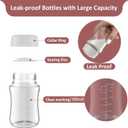 Pump Parts Compatible with Spectra S1/S2/9Plus/SG Breastpump, Full Set Replacement Parts for Spectra Include 21mm Flange,Duckbill Valve,Backflow Protector,Tube,Bottle, Not Original S1/S2 Accessories