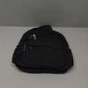 SYTRAH Mini Backpack for Women Small Backpack Purse, Anti Theft Backpack Waterproof Lightweight Puffer Back packs for Travel, Work with Coin Purse Black