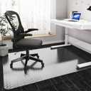 Office Chair Mat for Carpeted Floors, 48" x 30" Desk Chair Mat for Rolling Chairs on Low Pile Carpets, Easy Glide Floor Mat for Home, Gaming