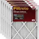 Filtrete 16x25x1, AC Furnace Air Filter, MPR 1000, Micro Allergen Defense, 6-Pack