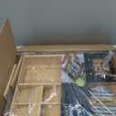 Joseph Joseph DrawerStore Expanding Silverware, Flatware, Utensil & Gadgets Organizer, Expandable in Drawer Space Saving Tray, Bamboo