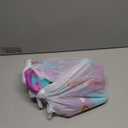 Snorkeling Gear for Kids Ages 5-15, 4 in 1 Mask Fins Snorkel Set with HD Tempered Glass Panoramic View Anti-Fog Mask, Dry Top Snorkel, Adjustable Trek Fins, and Mesh Bag, Kids Snorkel Set for Youth