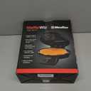 Mueller Heart 5 Waffle Maker, Waffle Iron, Adjustable Browning Control & Nonstick, Cool Touch Handle, Easy to Clean, Small Kitchen Appliances