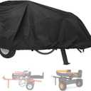 Log Splitter Cover Waterproof 420D Oxford Cloth 83" x 45" x 39" Suitable for 15-45 ton Gas or Electric Log splitters Weather-Resistant Wood Splitter Cover (15-45 Ton - PU)