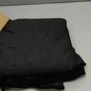 MIULEE Velvet Table Cloth with Decorative Ruffle Edge Luxurious Soft Washable Rectangular Tablecloth Thick Wrinkle-Resistant Oblong Table Cover for Kitchen Dining Party Wedding 60x120 Inch, Black