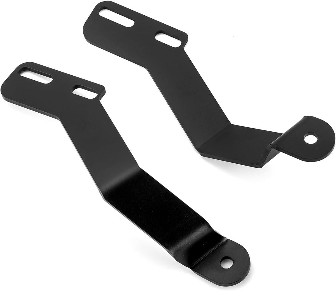 WeiSen Upper Hood Hinge Ditch Light Mounting Brackets Compatible with Subaru Outback 2015-2019