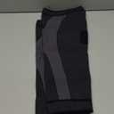 Full Leg Sleeves Long Compression Leg Sleeve Knee Sleeves Protect Leg, for Man Women Basketball, Arthritis Cycling Sport (4X-Large (1 Pair), 01_Black)