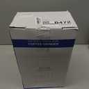 Conical Burr Espresso Coffee Grinder Electric, Coffee Bean Grinder for Home Use Upgraded 48 Grind Settings, 35s Precision Timer, AntiStatic for Pour Over/Drip/French Press, Stainless Steel Black