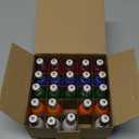 25 Pack C9 LED Multicolor Christmas Light Bulbs Shatterproof, E17 Intermediate Base Bulbs C9 LED Multicolor Replacement Lights Bulbs for Outdoor Christmas String Lights Patio Garden Party Decorations (Multi-colored-new)