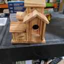 Handmade Hummingbird House - Large Bird House for Garden/Courtyard/Backyard Decor - Room for 6 Bird Families