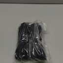 EZDIY-FAB PSU Cable Extension Sleeved Custom Mod GPU PC Power Supply Soft Nylon Braided with Comb Kit 24PIN/8PIN to 6+2Pin/ 8PIN to 4+4PIN-30CM 300MM - Black