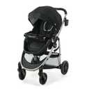 Graco Modes Pramette Stroller, Baby Stroller with True Pram Mode, Reversible Seat, One Hand Fold, Extra Storage, Child Tray, Pierce (Nico)