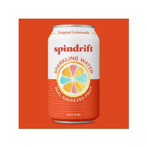 Tropical Lemonade Spindrift Sparkling Water 24pk x12oz l 20lbs. Best Before Date 1/22/26