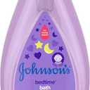 Johnson's Bedtime Baby Bath with Soothing NaturalCalm Aromas, Hypoallergenic & Tear-Free Liquid Baby Bath Formula, No Parabens, Sulfates, Dyes, or Phthalates, 27.1 fl. oz