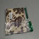 Brown Animal Print Table Runner Cotton Linen 72 Inch Holiday Dresser Scarves, Vintage Wild Animals Skin Texture Tablerunner for Kitchen Coffee Dining Bedroom Living Room Dinner Scarf Décor 13''x72''