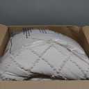 Bedsure King Comforter Set - Ivory Comforter, Boho Tufted Distressed Vintage Bedding for Kids, 3 Pieces Farmhouse-Style Bed Set for All Seasons, Fluffy Soft Bedding with 2 Pillow Shams