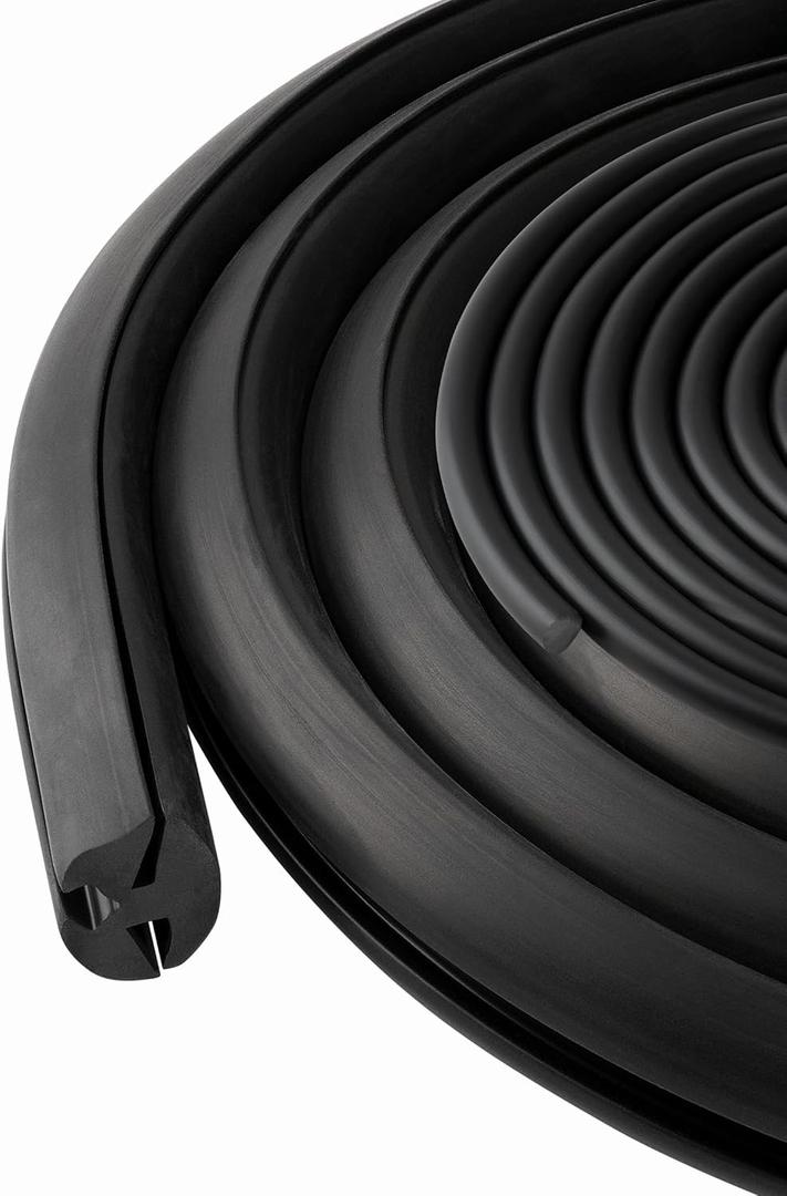 Window Rubber Seal 13/64" X 3/32" Locking Gasket for Windshield and Windows Cars, Boats and Heavy Equipment (13 Feet)